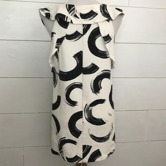 Anthropologie Deletta Ruffle Neck Top - Picture 2 of 2